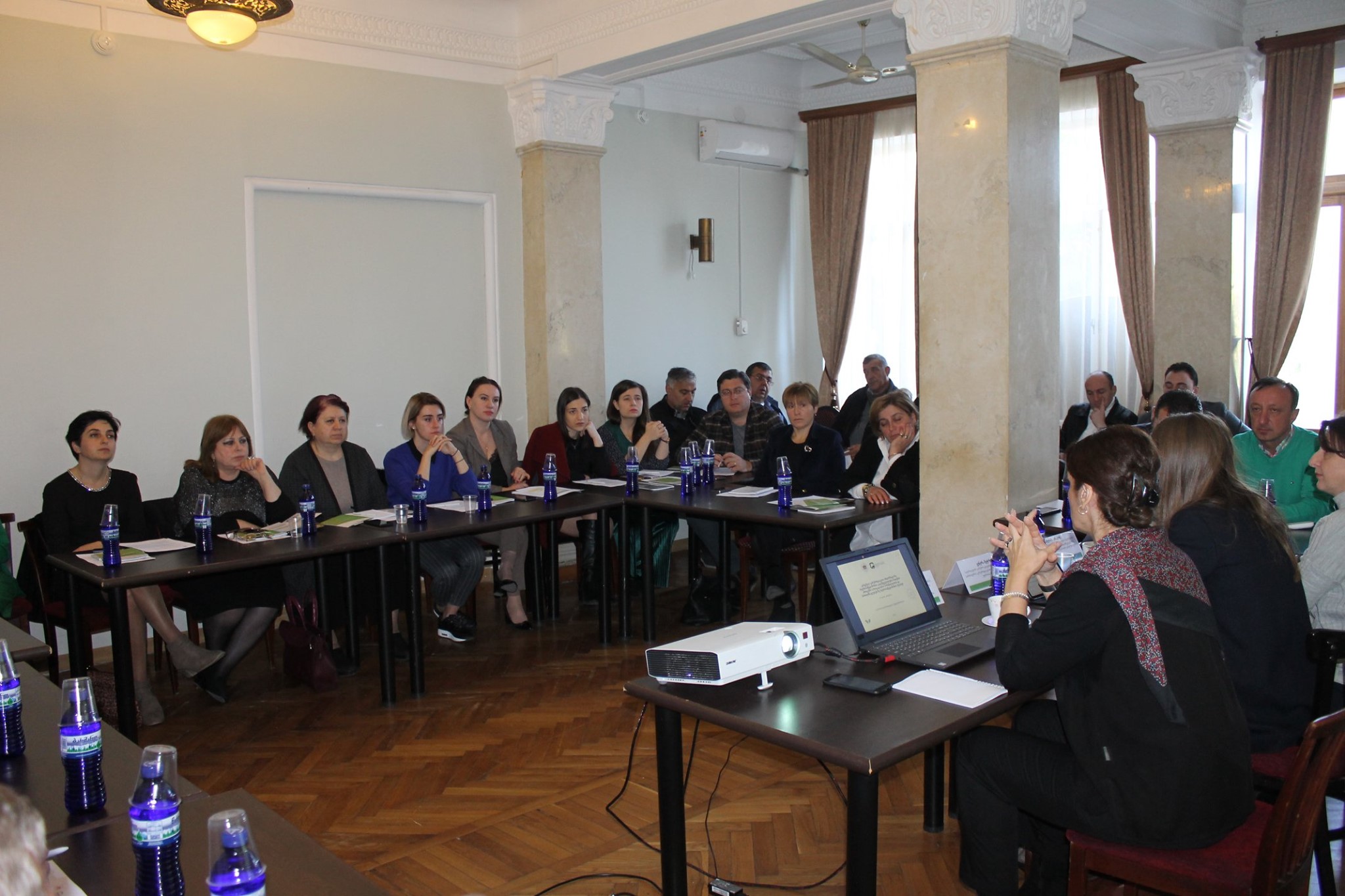 Training on "Environmental Democracy-Human Rights and Duties" for representatives of Tskaltubo and Mtskheta
