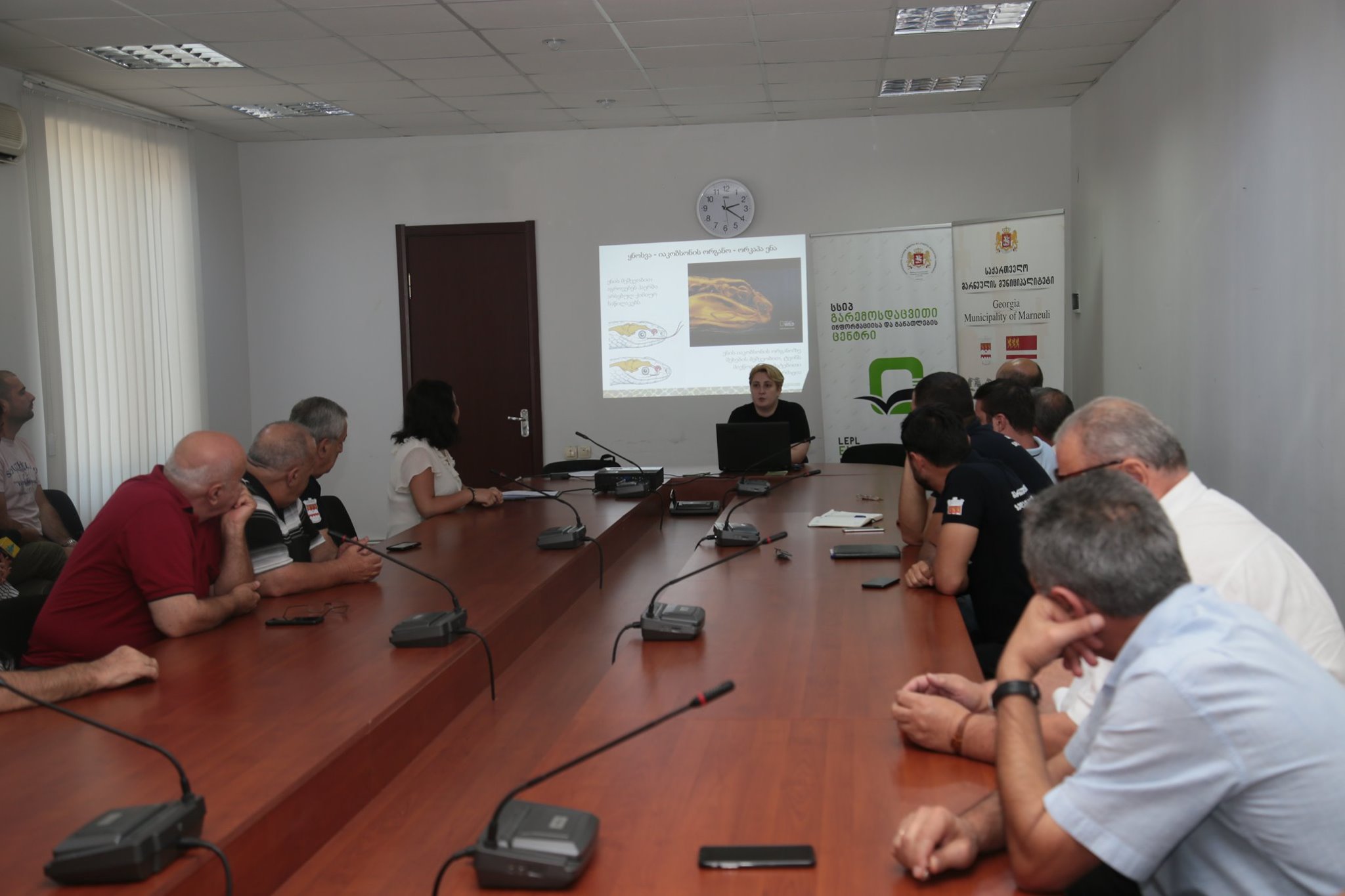  Meeting in Marneuli Municipality within the Information Campaign on Biodiversity