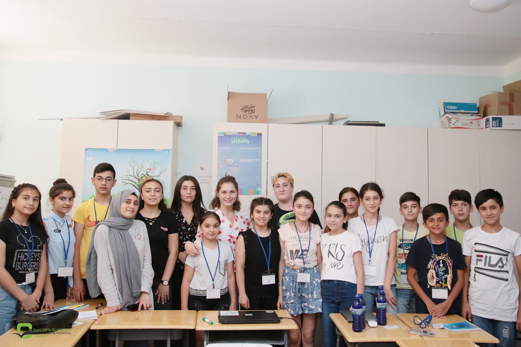 The Environmental Information and Education Centre visited the Marneuli Summer School