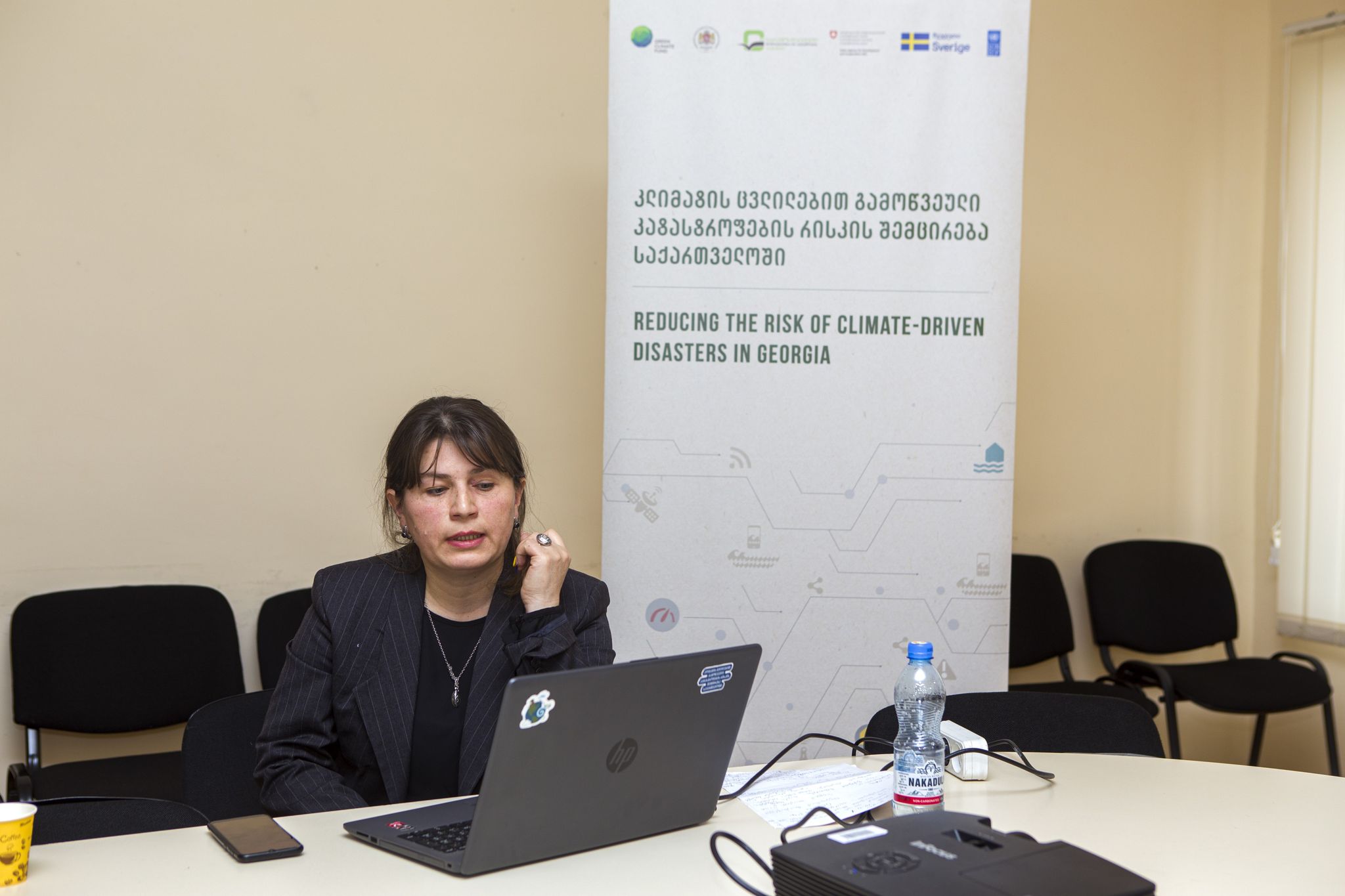 Within the framework of the project "Reducing the Risk of Climate Driven Disasters", information meetings were held with the mayors and chairmen of the target municipalities