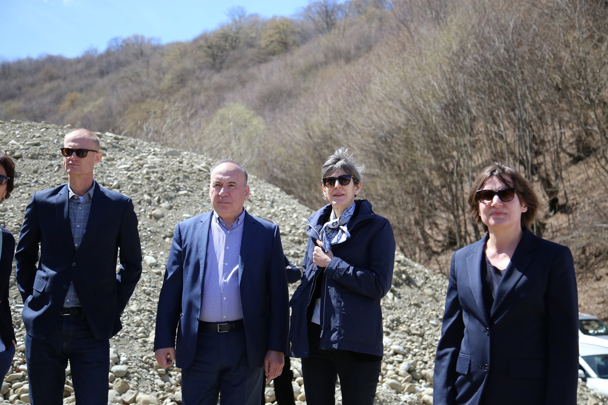 Within the framework of the project  "Reducing the Risk of Climate-Driven Disasters in Georgia." The UNIDEP Regional Director visited the Kakheti region