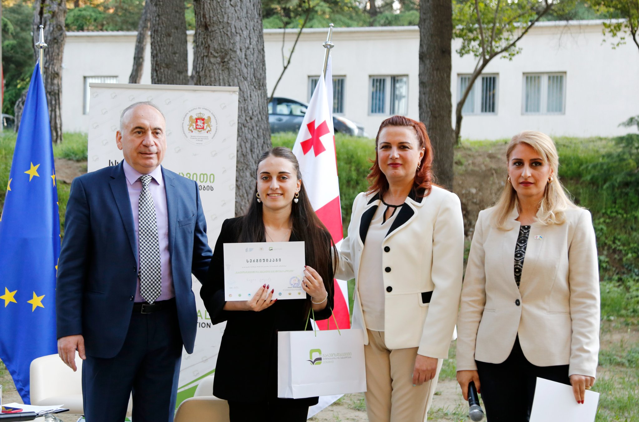 Within the framework of the program, the "Environmental and Agricultural Education at Schools" 2600 teachers were trained