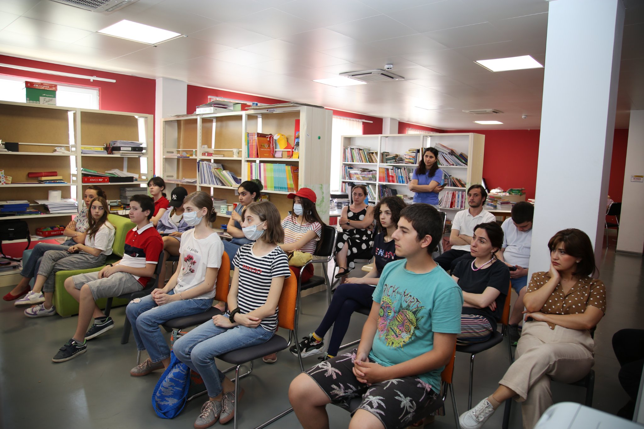 An information meeting was held for the students within the framework of the Mtkvari Protection Day