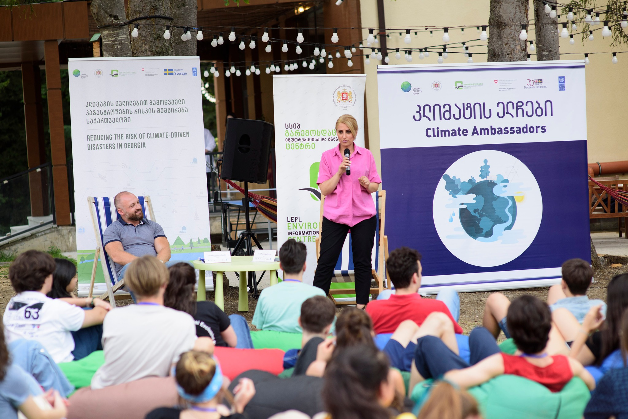 The study has begun in the green camp of ''climate ambassadors'' 