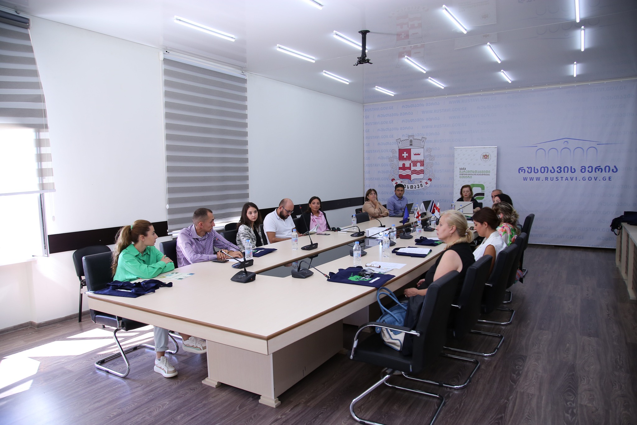 A training  on ambient air quality was held in Rustavi