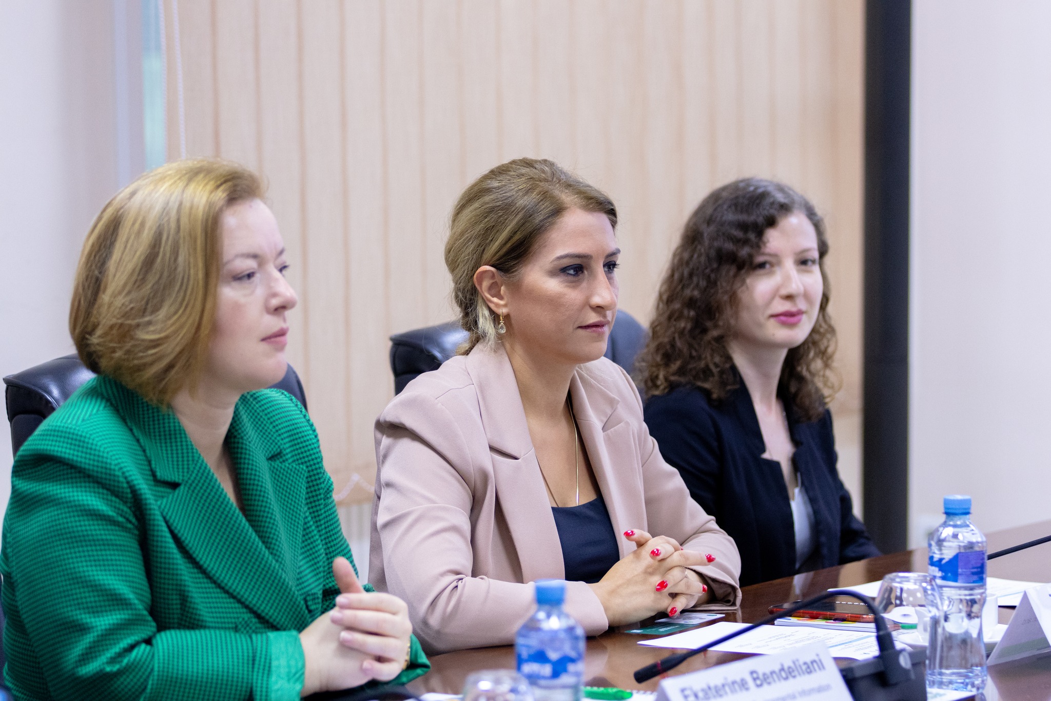 At the Environmental Information and Education Centre, a working session was held with the delegation from Uzbekistan