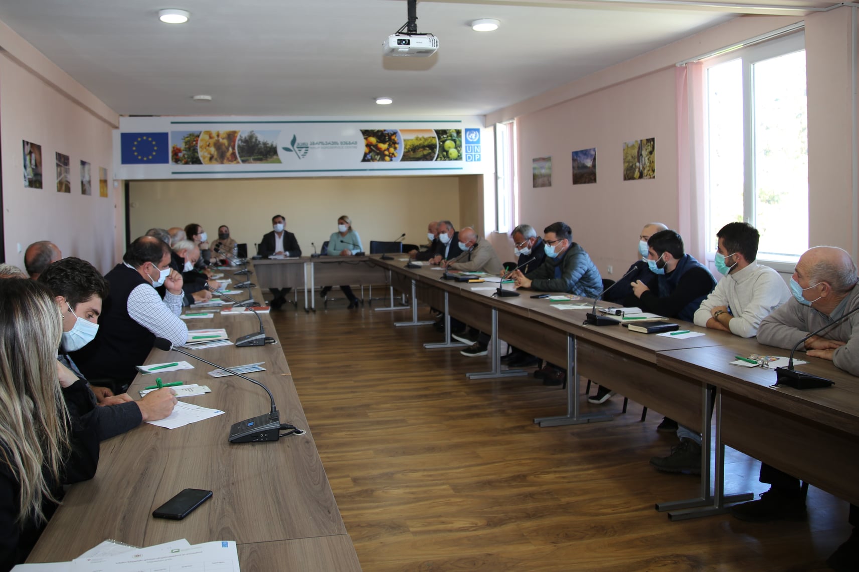 The new training modules were introduced to the representatives of the University and Agrarian Colleges