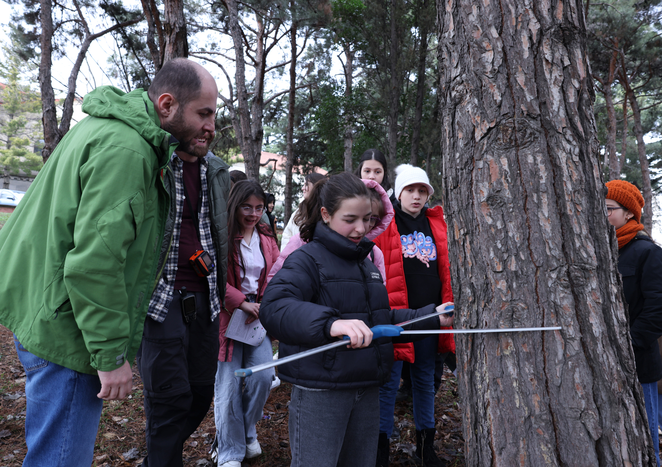 A meeting with students was organized in conjunction with the celebration of International Forest Day.