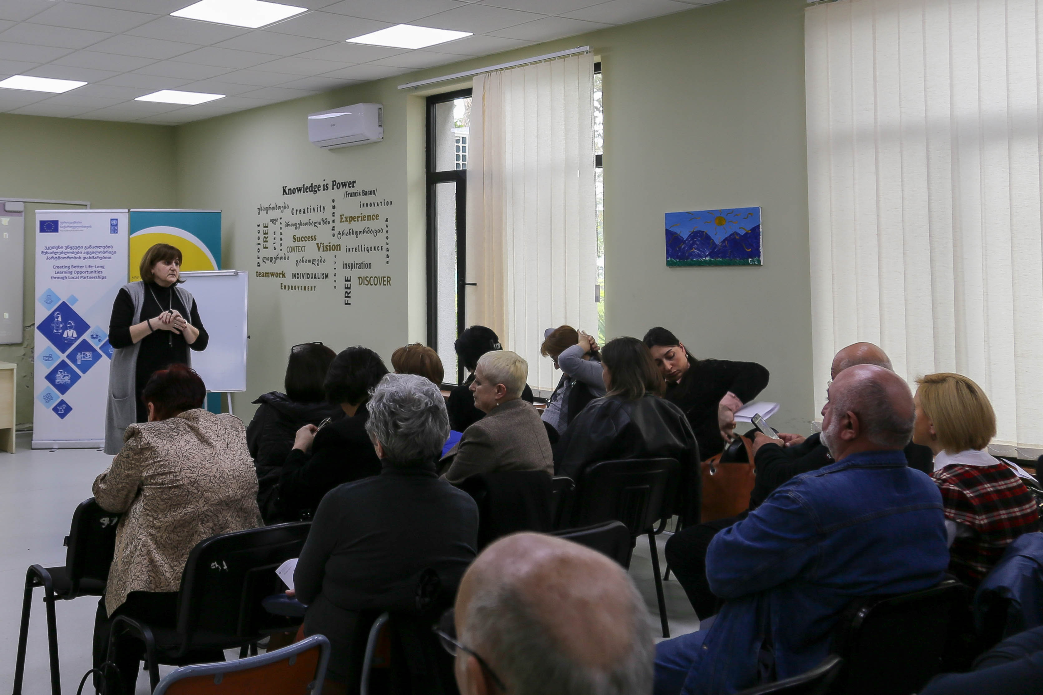 To promote the development of the agricultural and innovative system (AKIS), working meetings have been held in the Imereti region