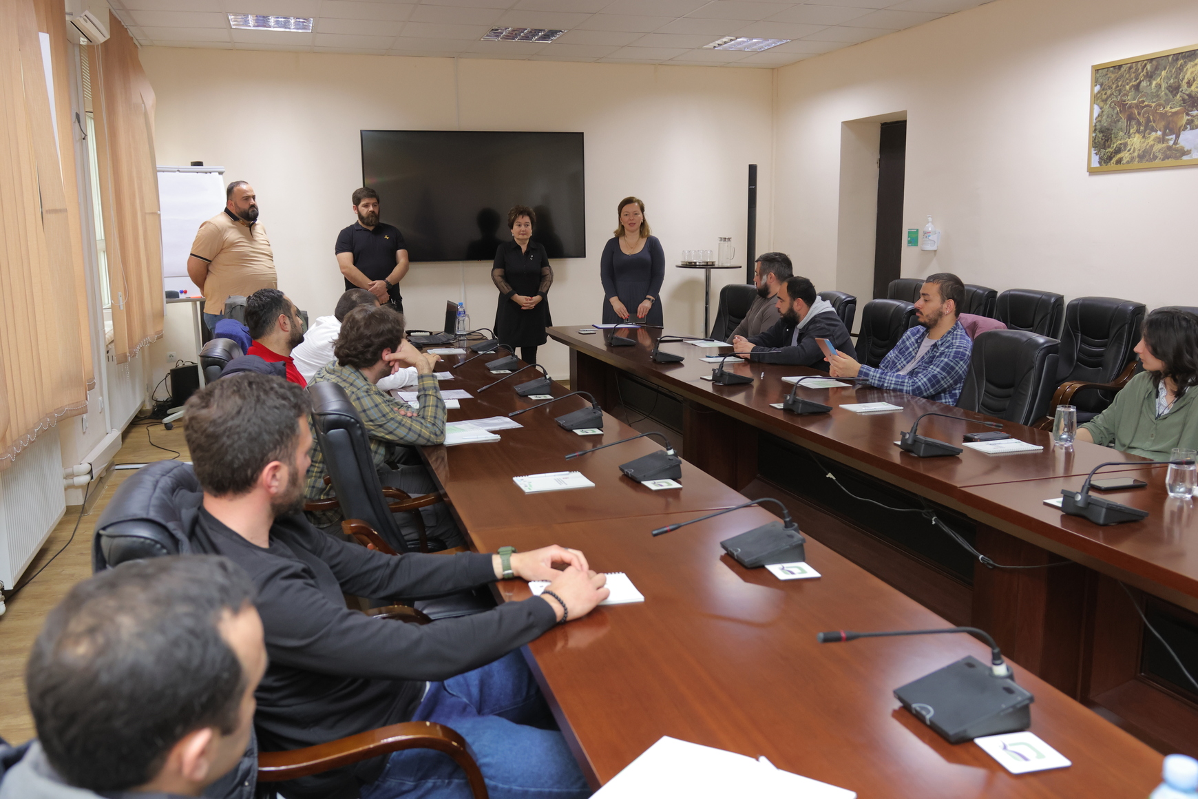 The training process for the vocational training program "Forest Inventory and Taxation" has started