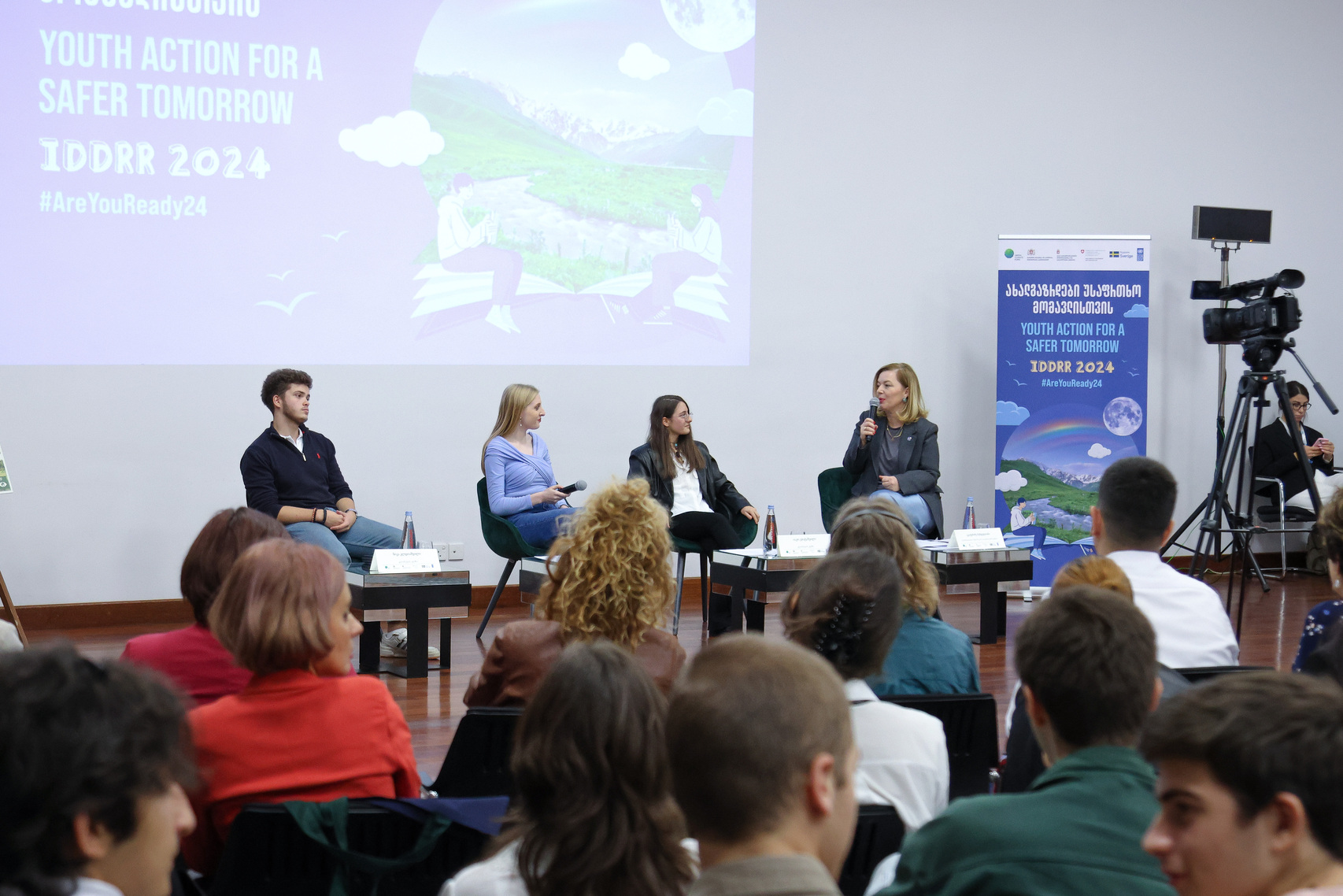 "Youth for a Safer Future" was the topic of the Climate Ambassadors meeting