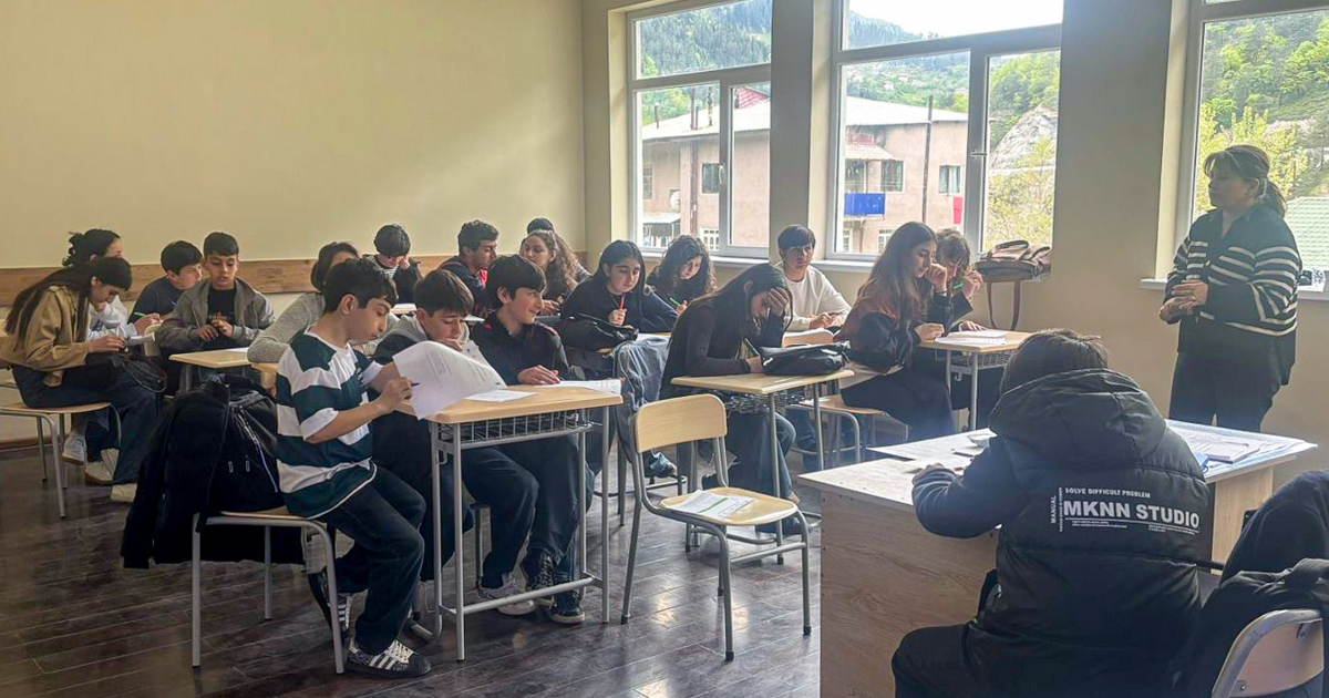 შუახევისა და ხულოს მუნიციპალიტეტების სკოლებში კლიმატის ცვლილებით გამოწვეული კატასტროფების რისკის შემცირების თემაზე ტრენინგები ჩატარდა