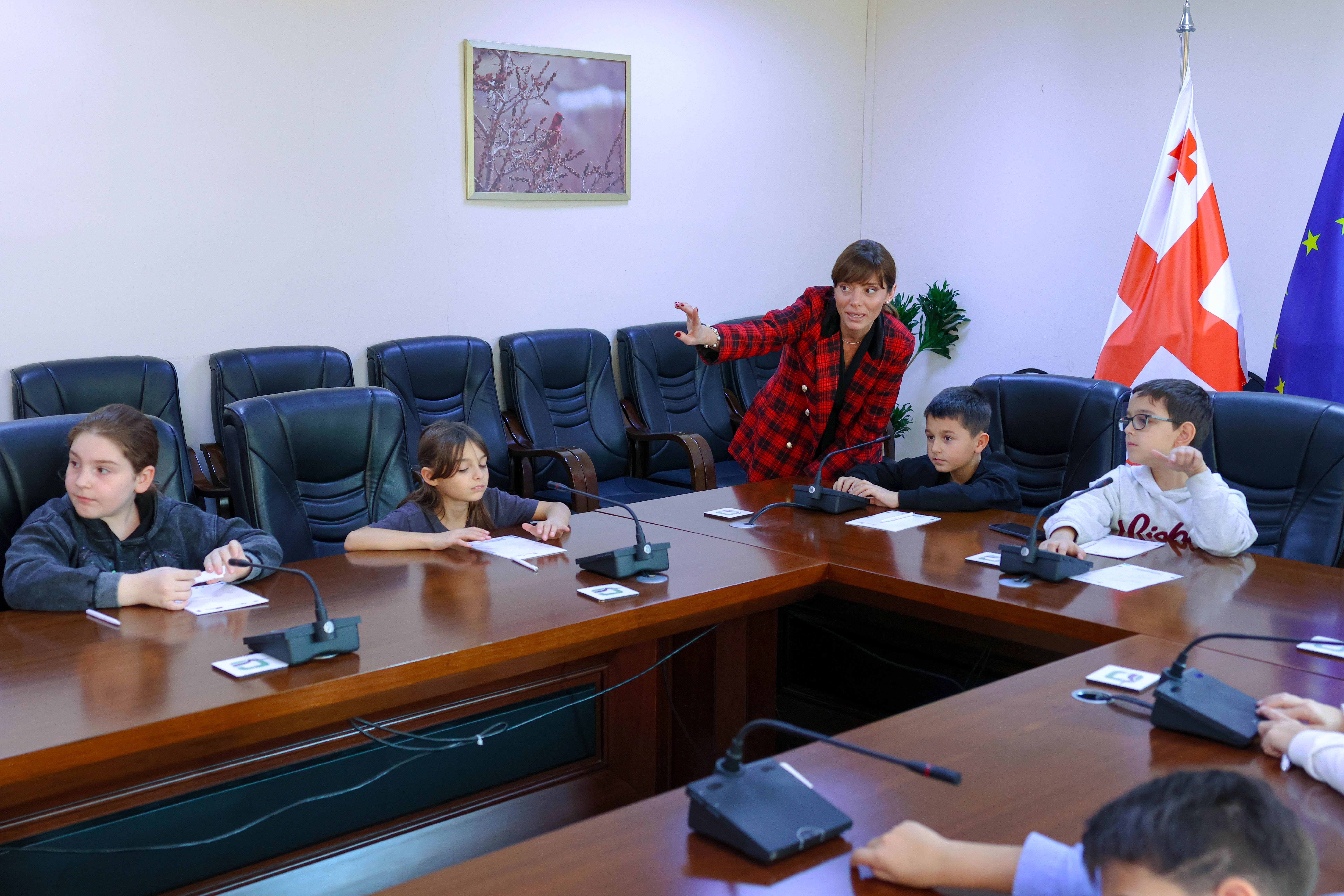 სკოლის მოსწავლეებისთვის საინფორმაციო ტრენინგი გაიმართა